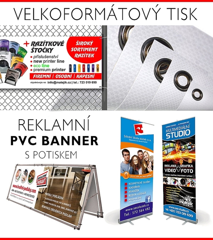 Výroba a potisk PVC bannerů